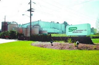 News-Register file photo##SP Newsprint, pictured here in 2008, will close in November. The paper mill, recently purchased by WestRock Co., will lay off 200 workers.