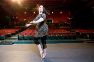 Rockne Roll / News-Register##Lydia Dolence has been dancing since she was 5 and now choreographs stage musicals, as well as performing in them. Rockne Roll / News-Register##Lydia Dolence has been dancing since she was 5 and now choreographs stage musicals, as well as performing in them.