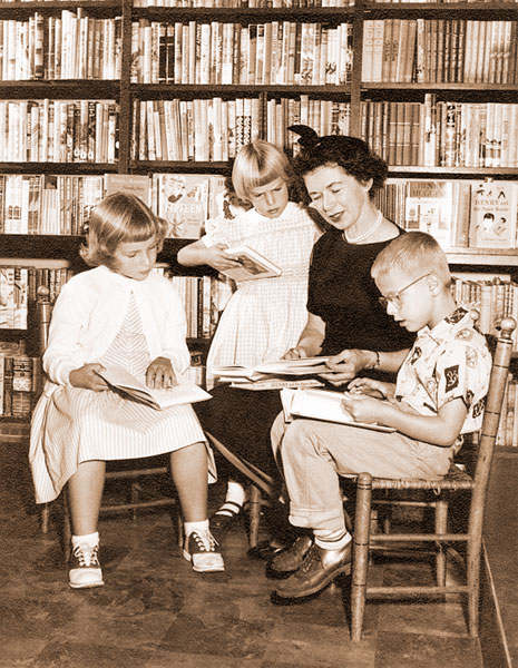 Courtesy Cleary Family Archives##Beverly Cleary worked as a children’s librarian before starting to write kids’ books herself.