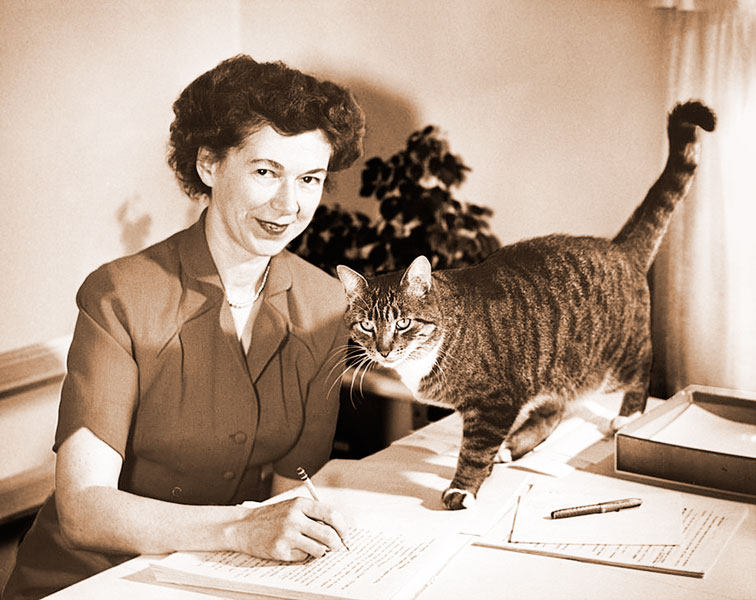 Courtesy Cleary Family Archives##A native of Yamhill who was born in McMinnville, Beverly Cleary is known for books such as “Ramona Quimby, Age 8” and “The Mouse on the Motorcycle,” most of them set in Portland. The writer, now retired, turns 100 this month.