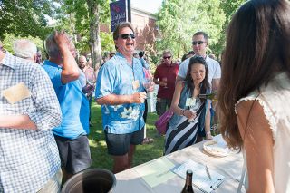 News-Register file photos##These are a few of Karl Klooster s favorite things: Dragging the Gut, the UFO Festival and the International Pinot Noir Celebration.