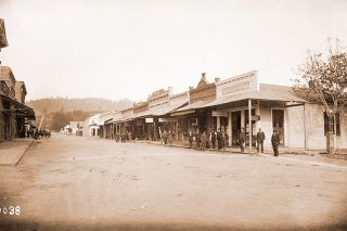 Image: Oregon Historical Society ## California Street in Jacksonville as it appeared in the mid-1880s. The town probably looked not much different in 1868 when Sam Simpson and Ted Harper came through on the trail of the Wilson brothers’ stash of gold.