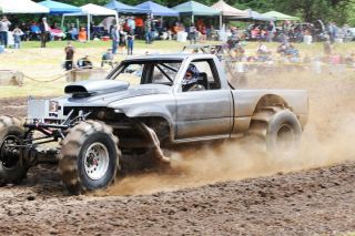 Rusty Rae/News-Register##
Mondo Ojeda of Lafayette, a member of the Lead Foot Racing Team puts down a run during action at the Sheridan Mud Drags Saturday. Ojeda finished third in the open class, to Jeremy Schutte, the winner, and Jeromy Bond of Reedsport. Rusty Rae/News-Register##
Mondo Ojeda of Lafayette, a member of the Lead Foot Racing Team puts down a run during action at the Sheridan Mud Drags Saturday. Ojeda finished third in the open class, to Jeremy Schutte, the winner, and Jeromy Bond of Reedsport.