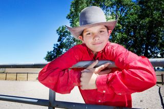 Rockne Roll/News-Register##
Bare back and saddle bronc Oregon champion Cooper Cano, pictured at FitzGerald Farms outside Yamhill. Rockne Roll/News-Register##
Bare back and saddle bronc Oregon champion Cooper Cano, pictured at FitzGerald Farms outside Yamhill.