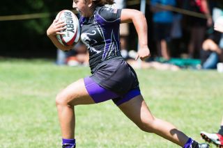 Marcus Larson/News-Register##
Adriana Mendoza, a Panther mainstay during the last three seasons, scores on a 50-yard try at the state championships this summer. Marcus Larson/News-Register##
Adriana Mendoza, a Panther mainstay during the last three seasons, scores on a 50-yard try at the state championships this summer.
