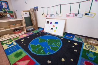 Marcus Larson/News-Register##Nature elements are scattered throughout A Family Place classrooms, which employees say reduces stress. Marcus Larson/News-Register##Nature elements are scattered throughout A Family Place classrooms, which employees say reduces stress.