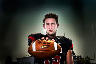 Rusty Rae/News-Register##
Grizzly senior quarterback Sam DuPuis is expected to take his game to the next level and lead McMinnville to a winning season. Rusty Rae/News-Register##
Grizzly senior quarterback Sam DuPuis is expected to take his game to the next level and lead McMinnville to a winning season.