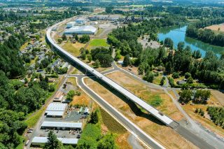 Submitted photo##A section of the Newberg bypass, which will be dedicated in a ceremony on Monday.