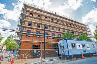 Marcus Larson / News-Register##The Atticus Hotel is under construction at Fourth and Ford streets downtown. Marcus Larson / News-Register##The Atticus Hotel is under construction at Fourth and Ford streets downtown.