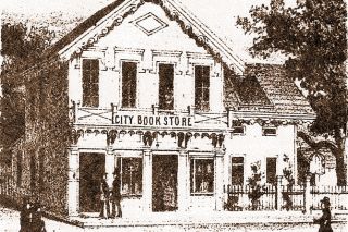 Image: Oregon Historical Quarterly ## When they first arrived in Salem, Drs. Adeline and Gideon Weed rented an office on the second floor of this book shop, in 1858.