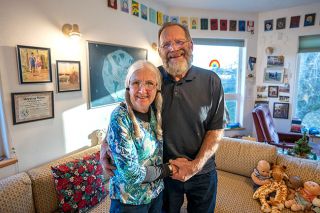 Rachel Thompson/News-Register##Kathy and Wayne Beckwith plan to return to India as volunteers at an international school that promotes peace. They first went there as Peace Corps volunteers soon after they married in the 1960s.