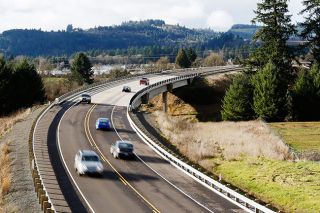 News-Register file photo##The first phase of the Newberg-Dundee bypass opened at the end of 2017 after many years of discussion and construction.