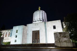 Marcus Larson/News-Register##The Oregon State Capitol Building in Salem