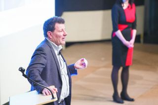 News-Register file photo##Nick Kristof and his wife Sheryl WuDunn speak at the McMinnville Community Center in February 2020. News-Register file photo##Nick Kristof and his wife Sheryl WuDunn speak at the McMinnville Community Center in February 2020.