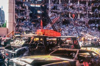 Public domain image ## The aftermath of the 1995 Oklahoma City bombing.
