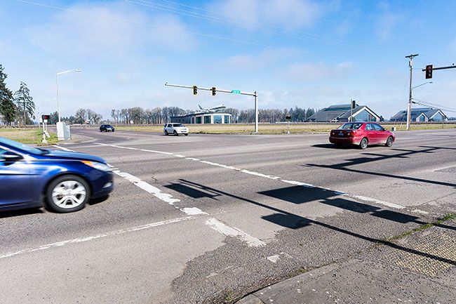 Marcus Larson/News-Register ## The intersection of Cumulus Avenue and Highway 18.