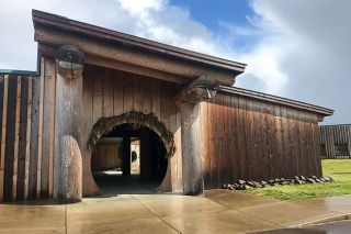 Kirby Neumann-Rea/News-Register##Chachalu Tribal Museum and Cultural Center on Grand Ronde Road in Grand Ronde, a former school facility, welcomes visitors Tuesday through Friday, 10 a.m. to 4 p.m.