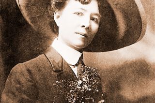 Image: Oregon Historical Society ## This portrait of Laura Starcher was taken when her husband was mayor of Umatilla; in December 1916, she defeated him at the polls and took his job.