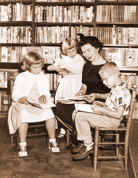 Courtesy Cleary Family Archive##Cleary worked as a children s librarian before starting to write books herself.