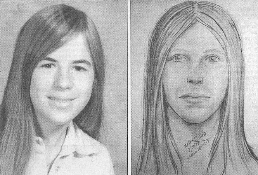 Photos courtesy Telegram-Tribune##Cheryl Manning was 16 when she was found murdered in June 1978 in San Luis Obispo.