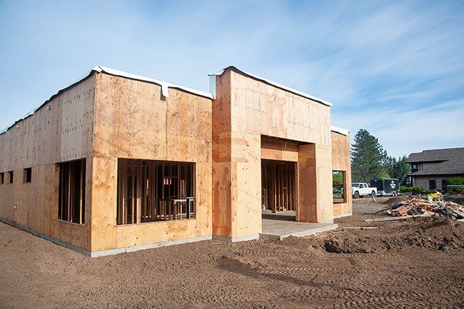 Rusty Rae/News-Register ## Construction is progressing on a new urgent care clinic at 1755 S.W. Baker St. It is one of several commercial projects underway in McMinnville.