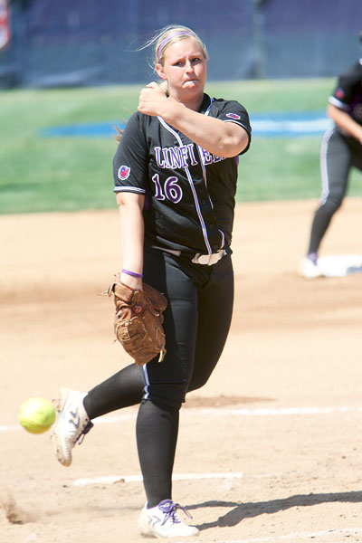 News-Register file photo##
 Linfield softball pitcher Montana McNealy received the Oregon Sports Awards’ Small-College Female Athlete of the Year award; McNealy, the Northwest Conference Pitcher of the Year, led the Wildcats to a third-place finish at the NCAA Division III Women’s College World Series after finishing fourth in the NWC.