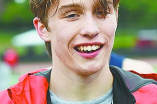 News-Register file photo##
Zane Fodge after a race earlier in the year. News-Register file photo##
Zane Fodge after a race earlier in the year.