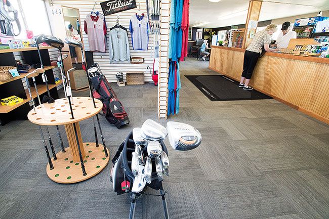 Marcus Larson/News-Register##The pro shop in the Bayou Golf Course.