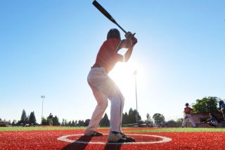 Marcus Larson/News-Register##
Bryan Blank gets ready in the on-deck circle during Wednesday’s Hyder Dental baseball game against Lakeridge. The Grizzlies won the summer league matchup, 9-4. Marcus Larson/News-Register##
Bryan Blank gets ready in the on-deck circle during Wednesday’s Hyder Dental baseball game against Lakeridge. The Grizzlies won the summer league matchup, 9-4.