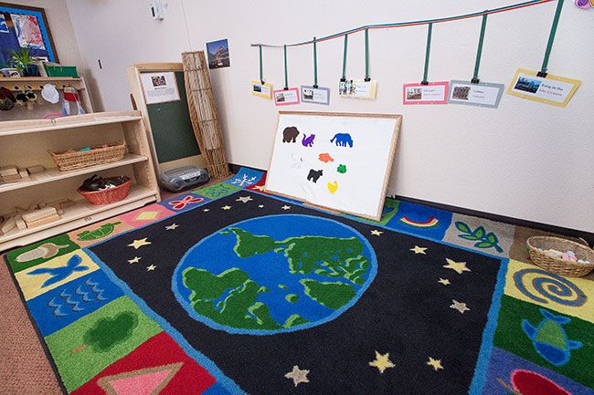 Marcus Larson/News-Register##Nature elements are scattered throughout A Family Place classrooms, which employees say reduces stress.