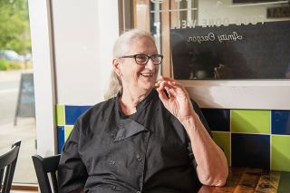 Rusty Rae/News-Register##

Diana Backinoff, who opened Fred s Bistro in July 2021, talks about developing recipes over the years as she cooked at home and ran a catering business.