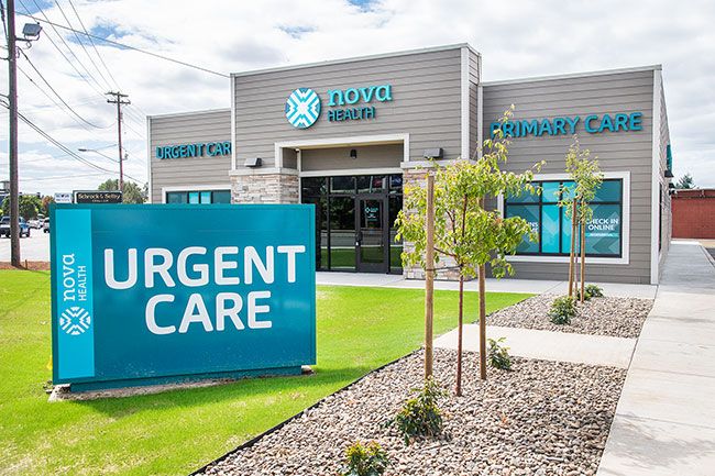 Rusty Rae/News-Register ## Offering a wide range of medical services in addition to immediate care, the newly built Nova Urgent Care building is in the last stages of preparation to open on Sept. 9. Located on the south end of McMinnville just past Bi-Mart, Nova features an X-ray department and will give 15-minute COVID-19 tests, in addition to urgent care. Rusty Rae/News-Register ## Offering a wide range of medical services in addition to immediate care, the newly built Nova Urgent Care building is in the last stages of preparation to open on Sept. 9. Located on the south end of McMinnville just past Bi-Mart, Nova features an X-ray department and will give 15-minute COVID-19 tests, in addition to urgent care.