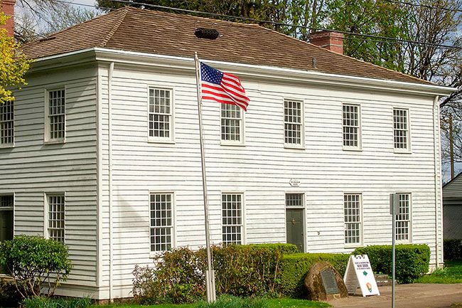 Image: Troy Wayrynen/NPS##The John McLoughlin House as it appears today.