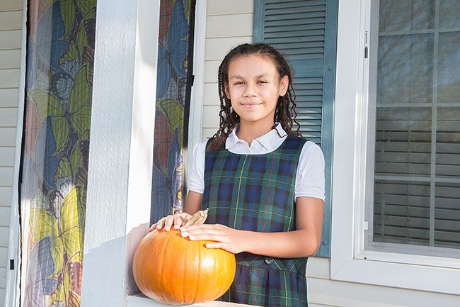 Marcus Larson##Jericka Hoke, a student at St. James School, received first place honors at the state and national levels for her artwork inspired by the theme “Blessed are the Peacemakers.”