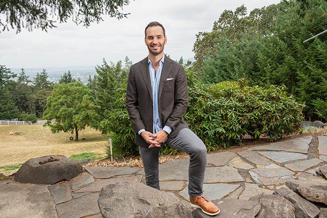 Rusty Rae/News-Register##
McMinnville native Chris Siegfried and his family are happy to have moved back to Yamhill County. He and Desiree, whom he met on “The Bachelorette,” and their two sons are becoming involved in the community. Siegfried also is building his mortgage business here.