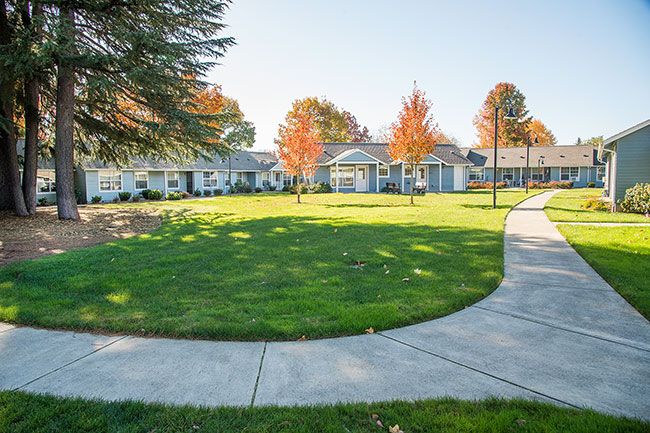 Rusty Rae/News-Register##Many of the senior citizens living on fixed and low incomes at the Willamette Place apartments at the corner of Northeast 19th Street and McDonald Lane are concerned about a proposed rent increase by Guardian Management LLC in Portland. Guardian executives propose increasing the basic rent on one-bedroom apartments next year from $546 per month to $650 -- an increase of $104. Basic rent on two-bedroom apartments would go from $620 to $900 per month -- an increase of $280.