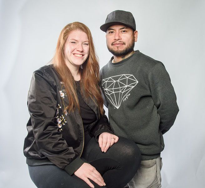 Rusty Rae/News-Register## Ellen and Gabriel Orocios are putting the final details on their restaurant, Orocios, which will open in downtown Carlton after the first of the year.