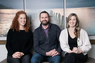 Rusty Rae/News-Register##Midwife Erica Koltenuk, Dr. Greg Eppard and Dr. Brandi Spence will join Women s Healthcare
Associates Jan. 1, following the closure of Valley Women s Health. They will practice in
Newberg until WHA opens a McMinnville office.