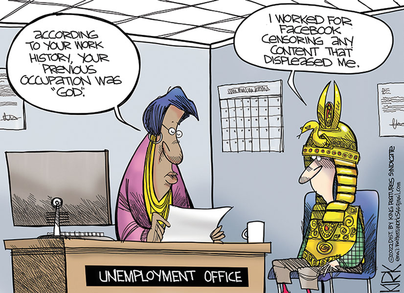 unemployment political cartoon