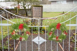 Rusty Rae/News-Register##The Malone Cemetery, a tiny McMinnville plot that dates from the mid-19th century.