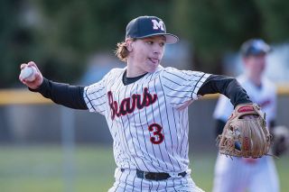 Rusty Rae/News-Register##McMinnville’s Grayson Seehawer was stellar against Glencoe on Wednesday, allowing just one earned run in eight innings of work, but the Grizzlies fell in extra innings.