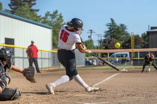 News-Register File Photo##Abby Carsley was named the 6A Player of the Year after she set a 5A/6A record with 20 home runs and 65 runs batted in.