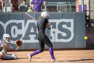 News-Register File Photo##Kaili Saathoff earned second-team All-American honors from the NFCA. News-Register File Photo##Kaili Saathoff earned second-team All-American honors from the NFCA.
