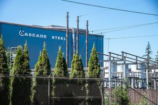 Rusty Rae/News-Register##Cascade Steel Rolling Mills has been fined by the state Department of Environmental Quality for air quality violations.