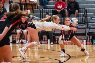 Rusty Rae/News-Register file photo##McMinnville’s Brooklyn Rapp earned second team all-league at the conclusion of the Pacific Conference volleyball season.