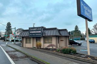 News-Register file photo##“We’re very blessed and lucky to get this location,” says Geraldi’s owner Joe Geraldi of the former Great Harvest Bread Co. building across Highway 99W from Linfield University.