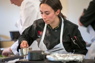 News-Register filephoto##Genevieve “Vivo” Greninger was named Student of the Year at the Oregon ProStart culinary competition.