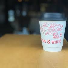 FLAG & WIRE COFFEE: We are Flag & Wire, a specialty coffee roasting company with a desire to connect people through kindness, community, and good coffee.