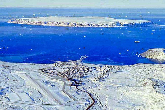Wikicommons image##The Thule/Pituffik base. Wikicommons image##The Thule/Pituffik base.