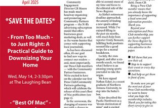 N-R Press Club April Newsletter N-R Press Club April Newsletter